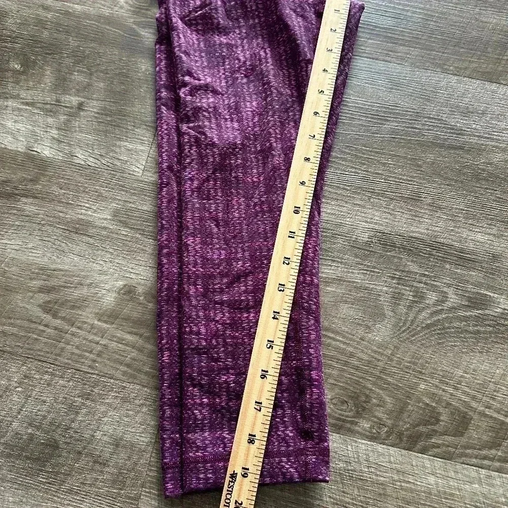 LULULEMON Wunder Under Ziggy Wee August Glo Raspberry Glo Light Crop size 2